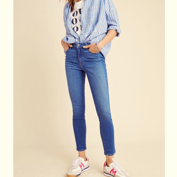 Paige Hoxton High Rise Skinny Jeans - Picture 1 of 13
